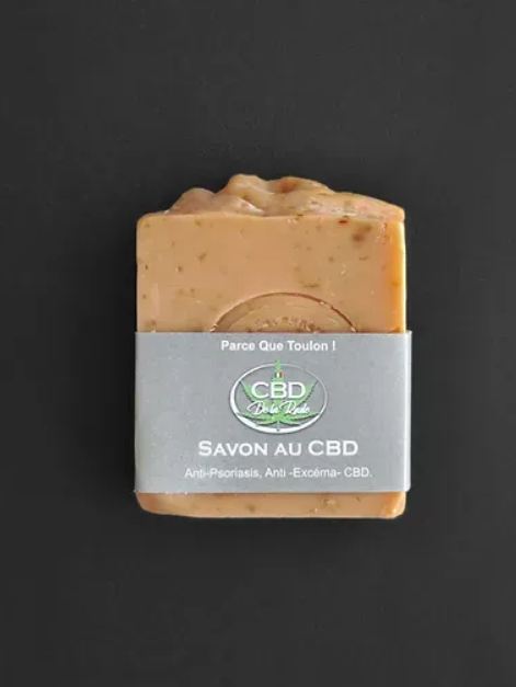 Savon anti-Psoriasis, Anti -Excéma- CBD - rose